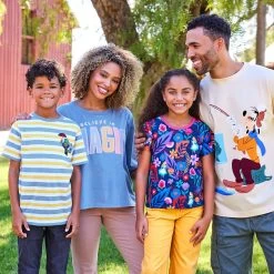 Disney Pinocchio And Jiminy Cricket Striped T-Shirt For Kids -Fashion Clothing Store 5007048020047 9