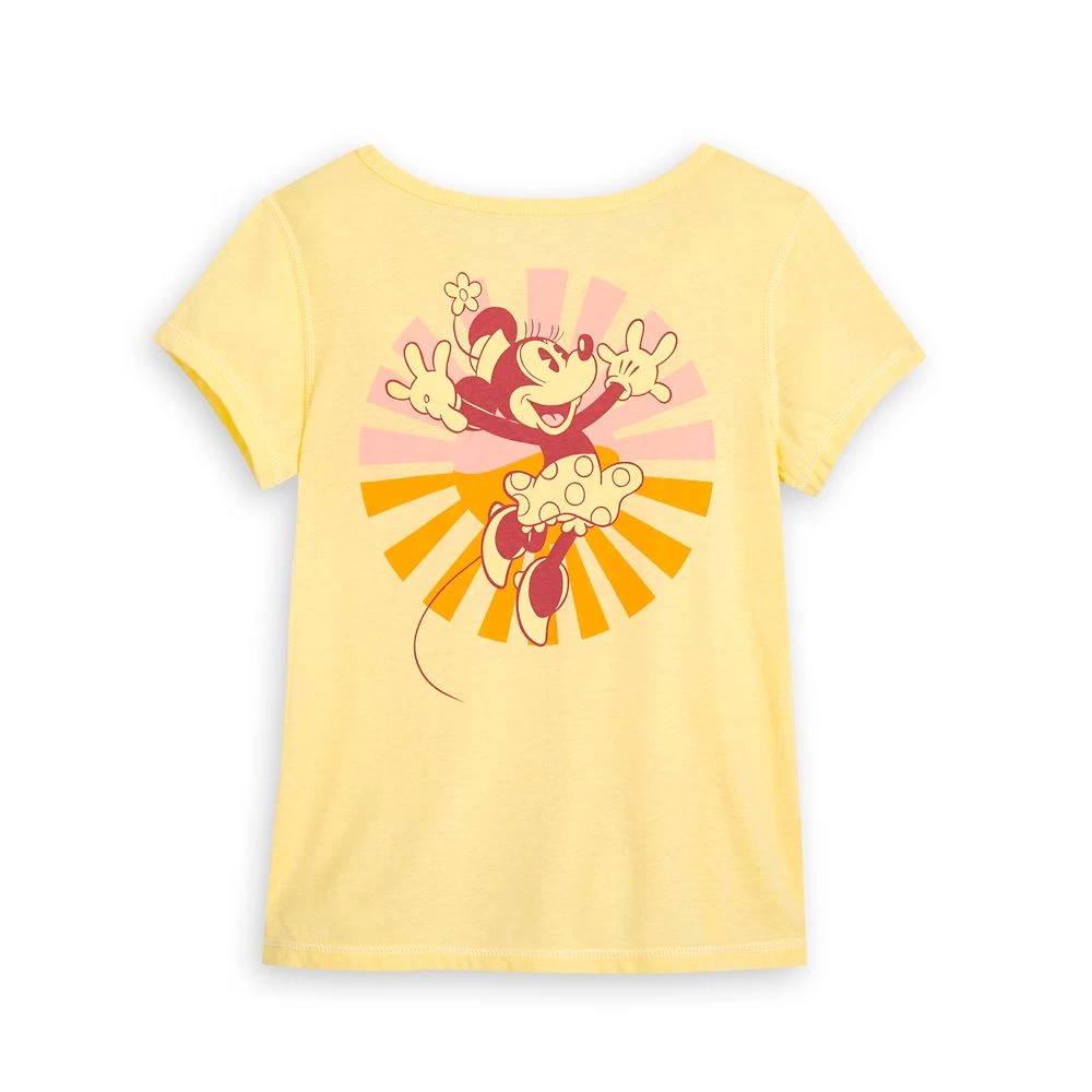 Disney Minnie Mouse Fashion T-Shirt For Girls – Sensory Friendly 2 Disney Minnie Mouse Fashion T-Shirt For Girls – Sensory Friendly - Image 2