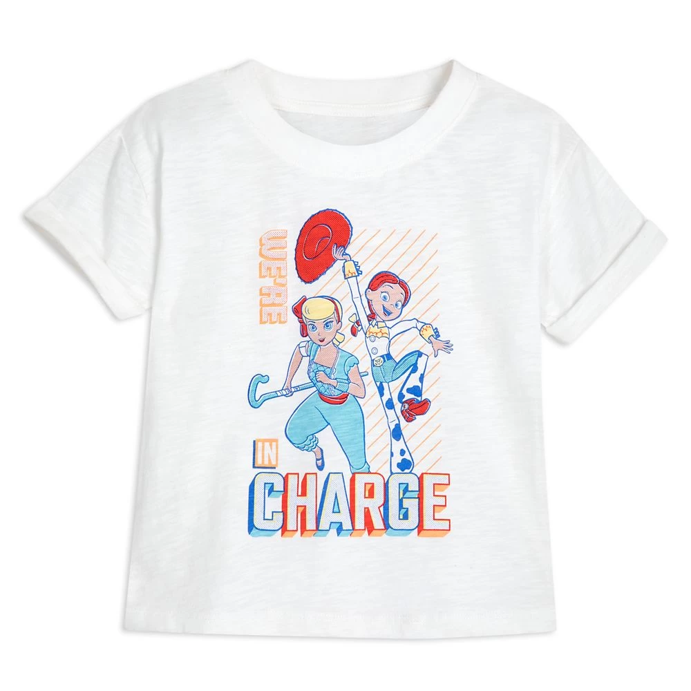Disney Jessie And Bo Peep Fashion T-Shirt For Girls – Toy Story 1 Disney Jessie And Bo Peep Fashion T-Shirt For Girls – Toy Story