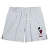 Mickey Mouse Standing Family Matching Shorts For Women – Disneyland – Gray