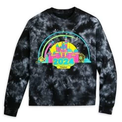 Disneyland 2024 Tie-Dye Pullover Sweatshirt For Women