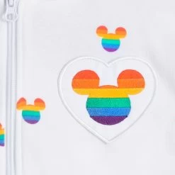 Mickey Mouse Icon Zip Hoodie For Women – Disney Pride Collection -Fashion Clothing Store 5102059580270 3