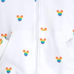 Mickey Mouse Icon Zip Hoodie For Women – Disney Pride Collection -Fashion Clothing Store 5102059580270 4