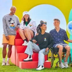 Mickey Mouse Icon Zip Hoodie For Women – Disney Pride Collection -Fashion Clothing Store 5102059580270 5