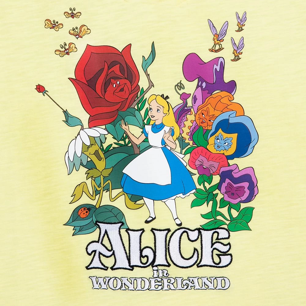 Disney Alice In Wonderland Fashion T-Shirt For Women 2 Disney Alice In Wonderland Fashion T-Shirt For Women - Image 2