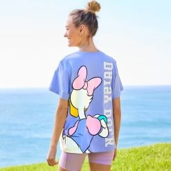 Disney Daisy Duck Back To Front T-Shirt For Women -Fashion Clothing Store 5106106030188 2