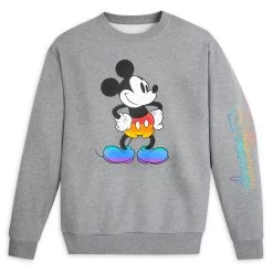 Mickey Mouse Pullover Sweatshirt For Adults – Disney Pride Collection