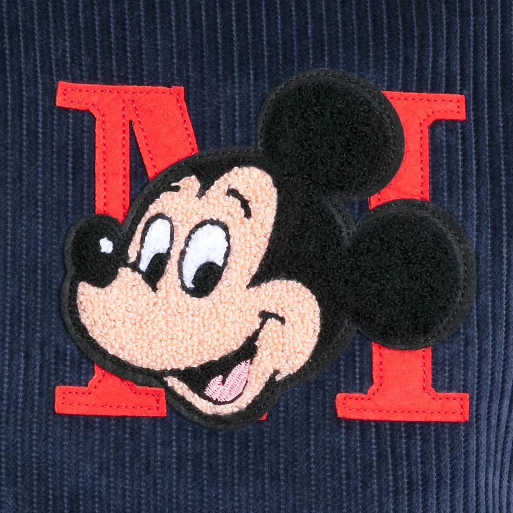 Disney Mickey Mouse Corduroy Bomber Jacket For Men 4 Disney Mickey Mouse Corduroy Bomber Jacket For Men - Image 4