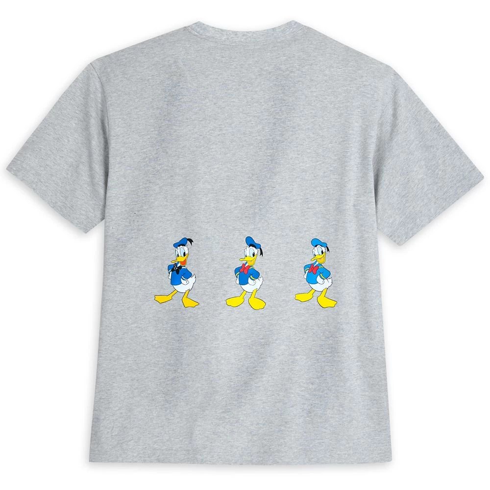 Disney Donald Duck Through The Years T-Shirt For Adults 2 Disney Donald Duck Through The Years T-Shirt For Adults - Image 2