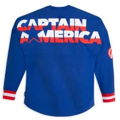Disney Captain America Spirit Jersey For Adults -Fashion Clothing Store 5302058380079 2