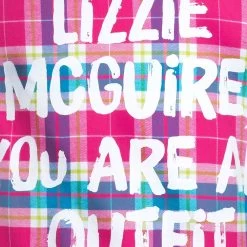 Disney Lizzie McGuire Flannel Shirt For Adults By Cakeworthy 12 Disney Lizzie McGuire Flannel Shirt For Adults By Cakeworthy -Fashion Clothing Store 5303058250091 5