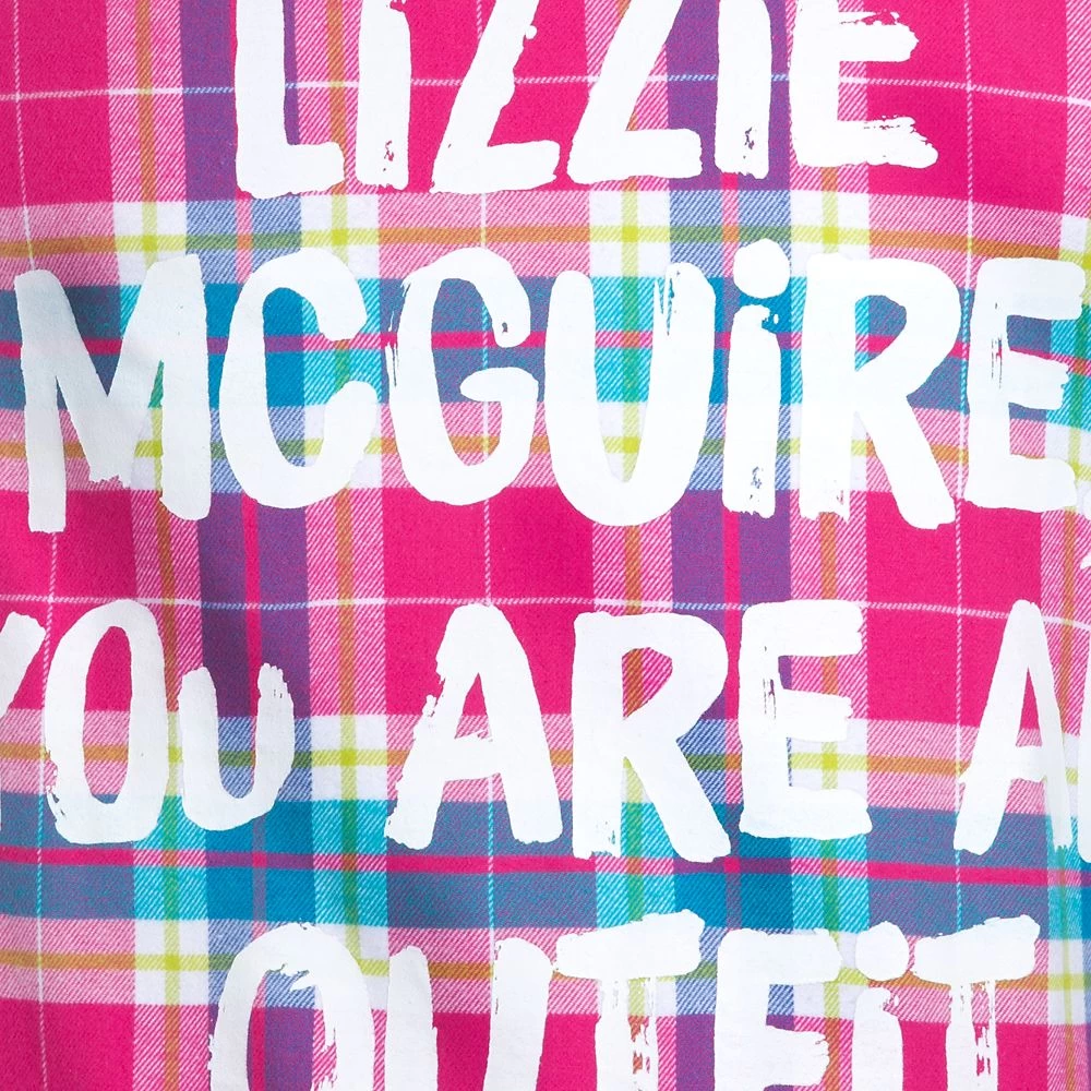 Disney Lizzie McGuire Flannel Shirt For Adults By Cakeworthy 6 Disney Lizzie McGuire Flannel Shirt For Adults By Cakeworthy - Image 6