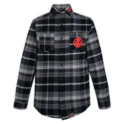 Disney Darth Maul Flannel Shirt For Adults By Cakeworthy – Star Wars: Episode 1 – The Phantom Menace 9 Disney Darth Maul Flannel Shirt For Adults By Cakeworthy – Star Wars: Episode 1 – The Phantom Menace -Fashion Clothing Store 5303058250119 2