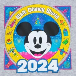 Mickey Mouse Zip Hoodie For Kids – Walt Disney World 2024 -Fashion Clothing Store 5402057390013 3