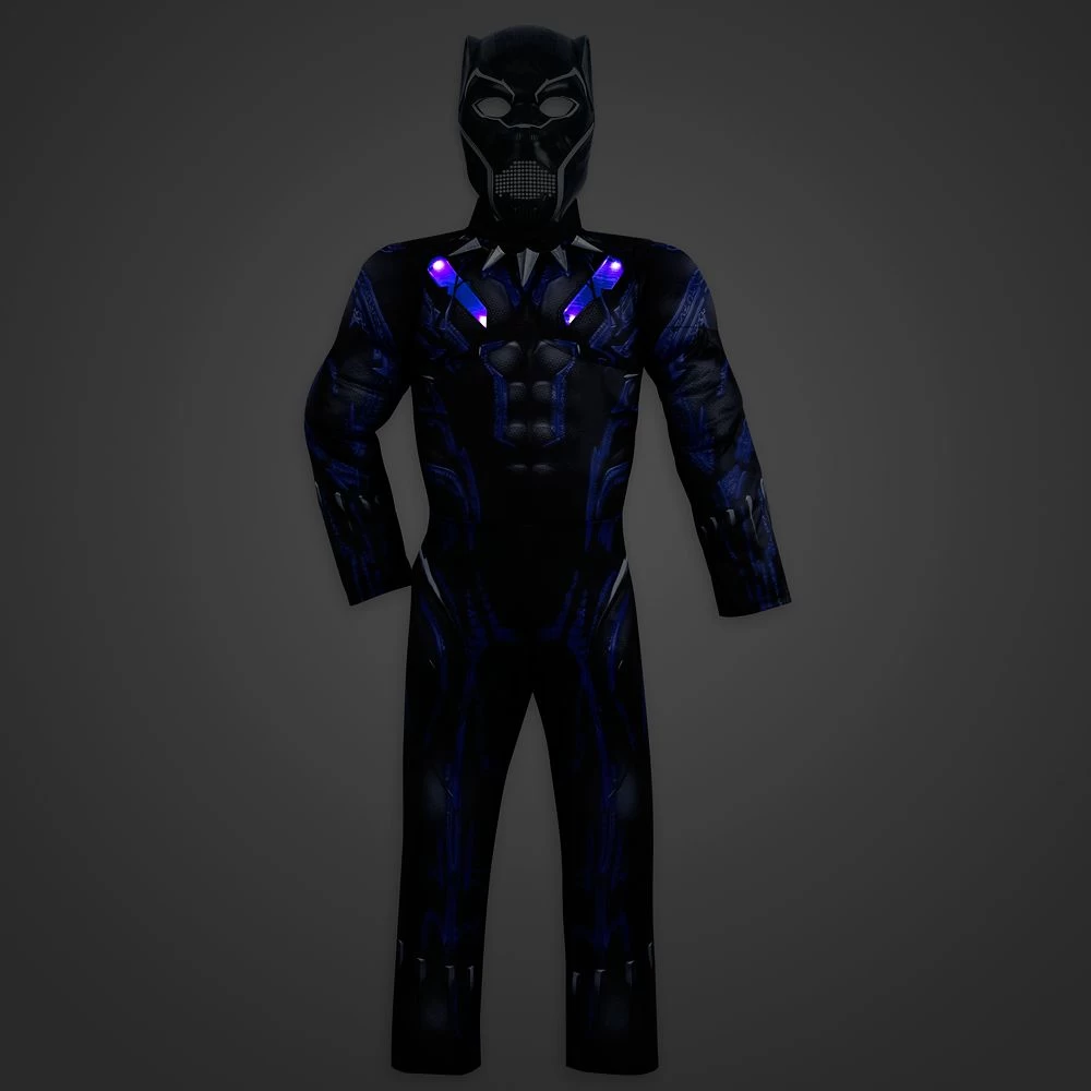 Disney Black Panther Light-Up Costume For Kids 2 Disney Black Panther Light-Up Costume For Kids - Image 2