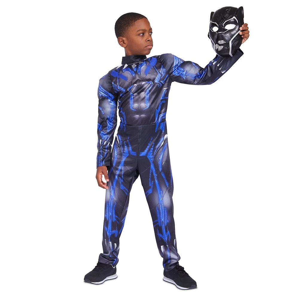 Disney Black Panther Light-Up Costume For Kids 1 Disney Black Panther Light-Up Costume For Kids