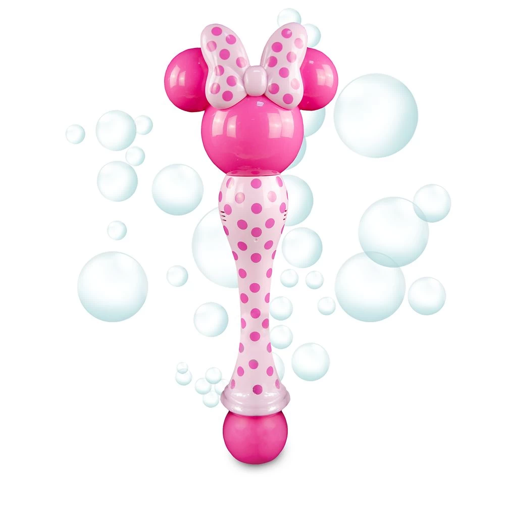 Disney Minnie Mouse Light-Up Bubble Wand 1 Disney Minnie Mouse Light-Up Bubble Wand