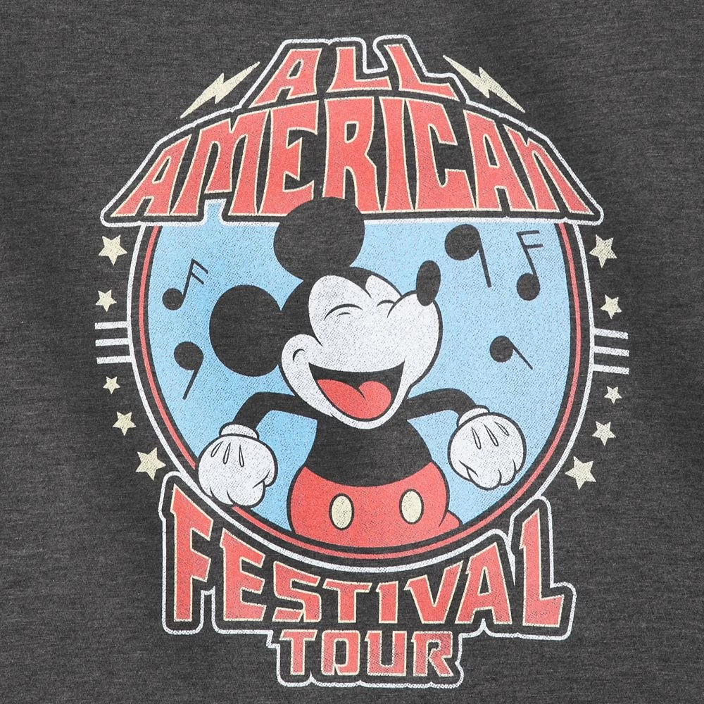 Disney Mickey Mouse All American Festival Tour T-Shirt For Adults 3 Disney Mickey Mouse All American Festival Tour T-Shirt For Adults - Image 3
