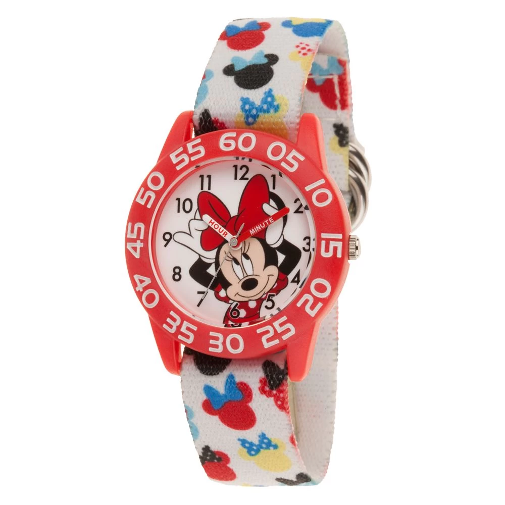 Disney Minnie Mouse Icon Time Teacher Watch – Kids 1 Disney Minnie Mouse Icon Time Teacher Watch – Kids