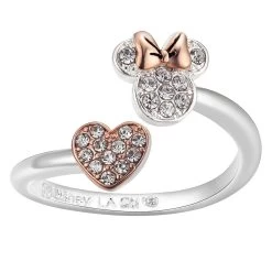 Disney Minnie Mouse And Heart Ring