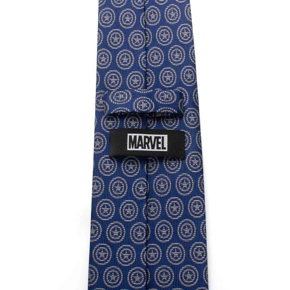 Disney Captain America Shield Silk Tie For Adults 3 Disney Captain America Shield Silk Tie For Adults - Image 3