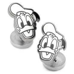 Disney Donald Duck Face Cufflinks