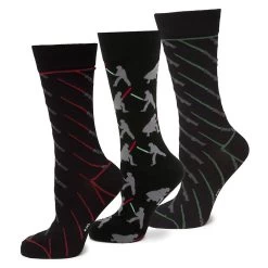 Disney Darth Vader Vs. Luke Skywalker Sock Set For Adults – Star Wars