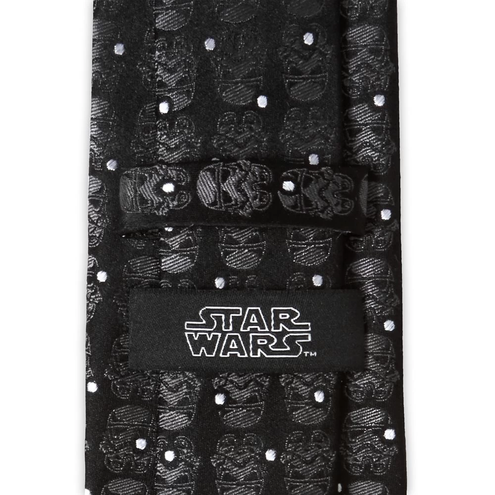 Disney Stormtrooper Black Dot Silk Tie For Adults – Star Wars 4 Disney Stormtrooper Black Dot Silk Tie For Adults – Star Wars - Image 4