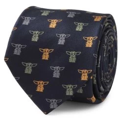Disney The Child Navy Silk Tie – Star Wars: The Mandalorian