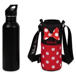 Disney Minnie Mouse Stainless Steel Water Bottle And Cooler Tote -Fashion Clothing Store 7002058734017 2