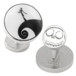 Disney Jack Skellington Cufflinks And Tie Set – The Nightmare Before Christmas -Fashion Clothing Store 7002059364010 2