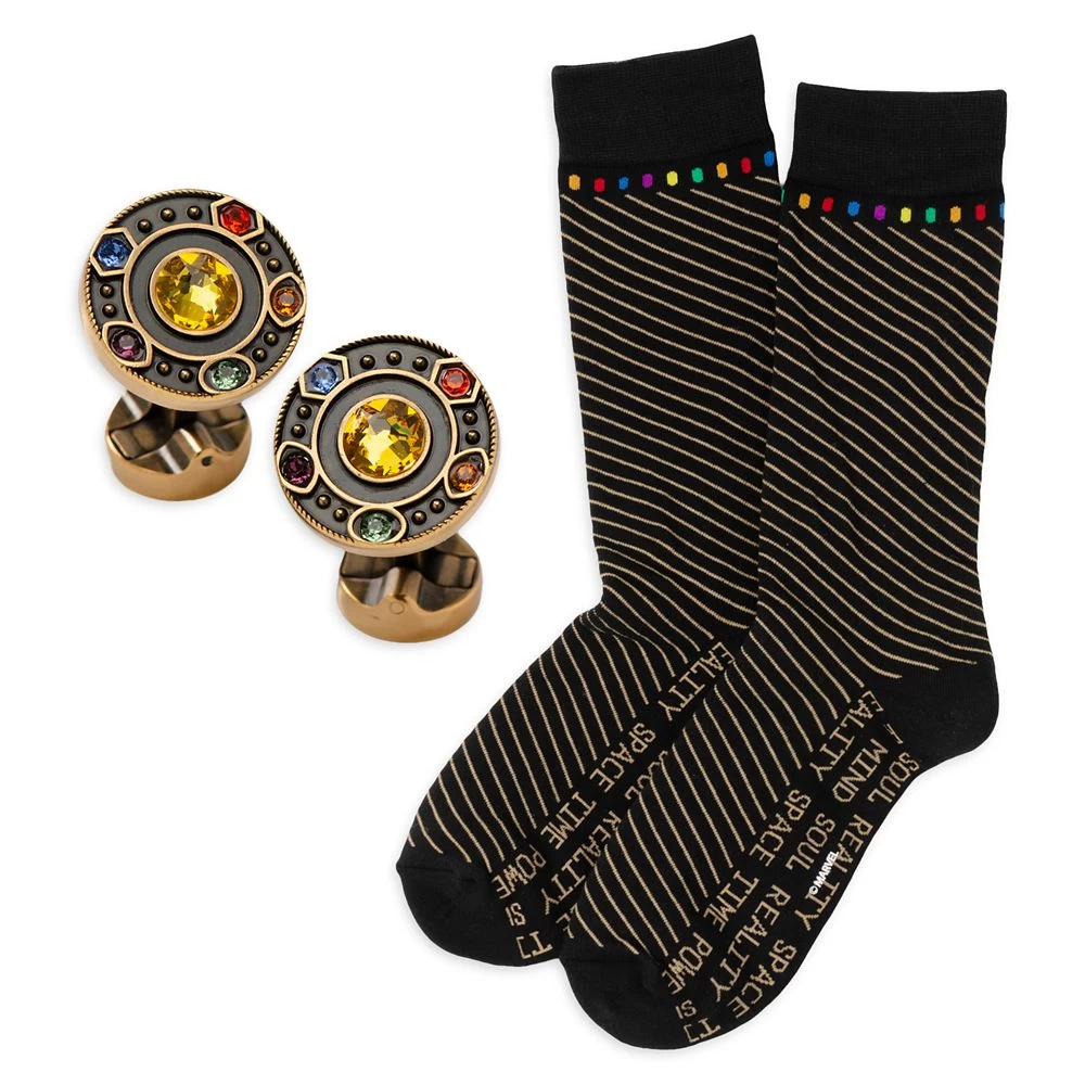 Disney Infinity Stones Cufflinks And Sock Set 1 Disney Infinity Stones Cufflinks And Sock Set