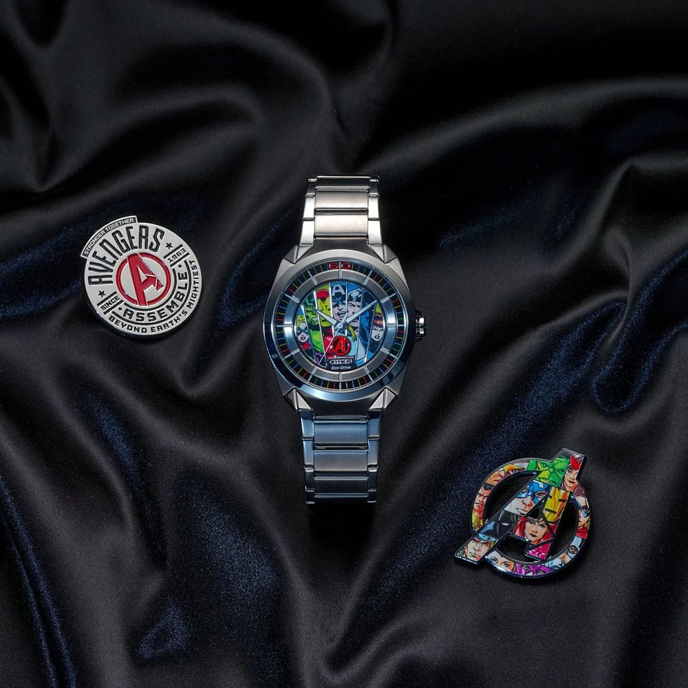 Disney Avengers 60th Anniversary Watch And Pins Box Set By Citizen – Limited Edition 7 Disney Avengers 60th Anniversary Watch And Pins Box Set By Citizen – Limited Edition - Image 7