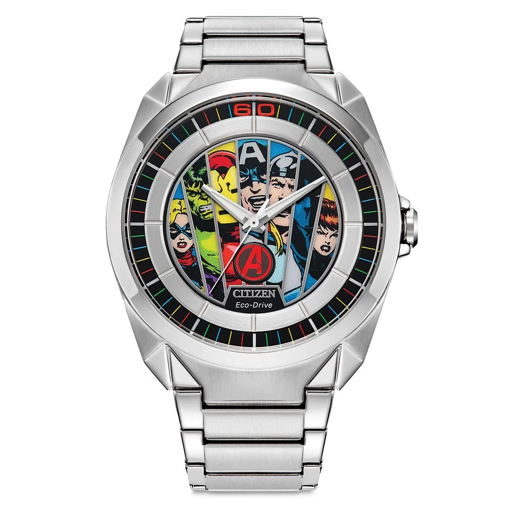 Disney Avengers 60th Anniversary Watch And Pins Box Set By Citizen – Limited Edition 1 Disney Avengers 60th Anniversary Watch And Pins Box Set By Citizen – Limited Edition