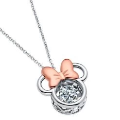 Disney Minnie Mouse Icon Necklace By CRISLU 6 Disney Minnie Mouse Icon Necklace By CRISLU -Fashion Clothing Store 7401057016960 2