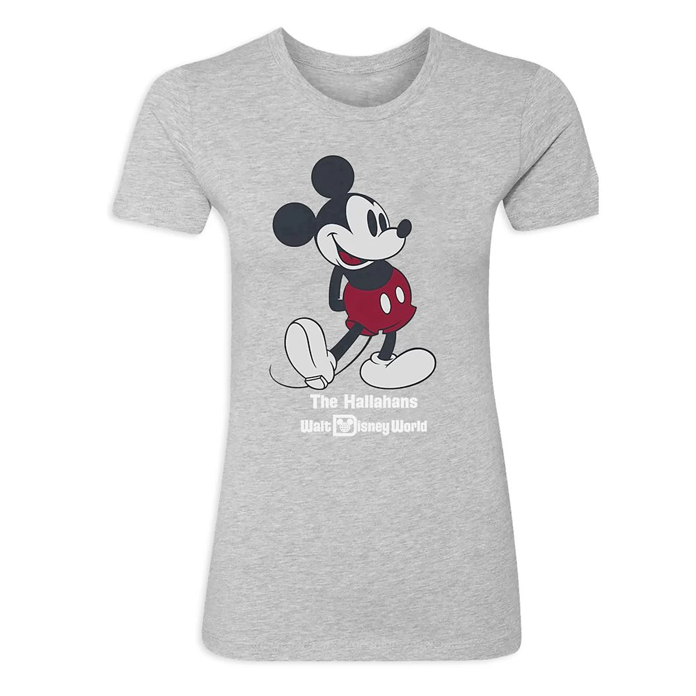 Women's Walt Disney World Standing Mickey Mouse T-Shirt – Customized 3 Women's Walt Disney World Standing Mickey Mouse T-Shirt – Customized - Image 3