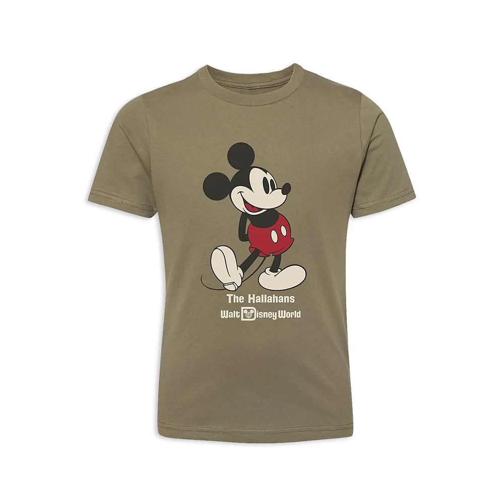 Kids' Walt Disney World Standing Mickey Mouse T-Shirt – Customized 7 Kids' Walt Disney World Standing Mickey Mouse T-Shirt – Customized - Image 7