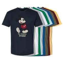 Adults' Disneyland Standing Mickey Mouse T-Shirt β Customized