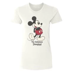Women's Disneyland Standing Mickey Mouse T-Shirt – Customized -Fashion Clothing Store 7807055820349 3