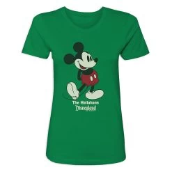 Women's Disneyland Standing Mickey Mouse T-Shirt – Customized -Fashion Clothing Store 7807055820349 4
