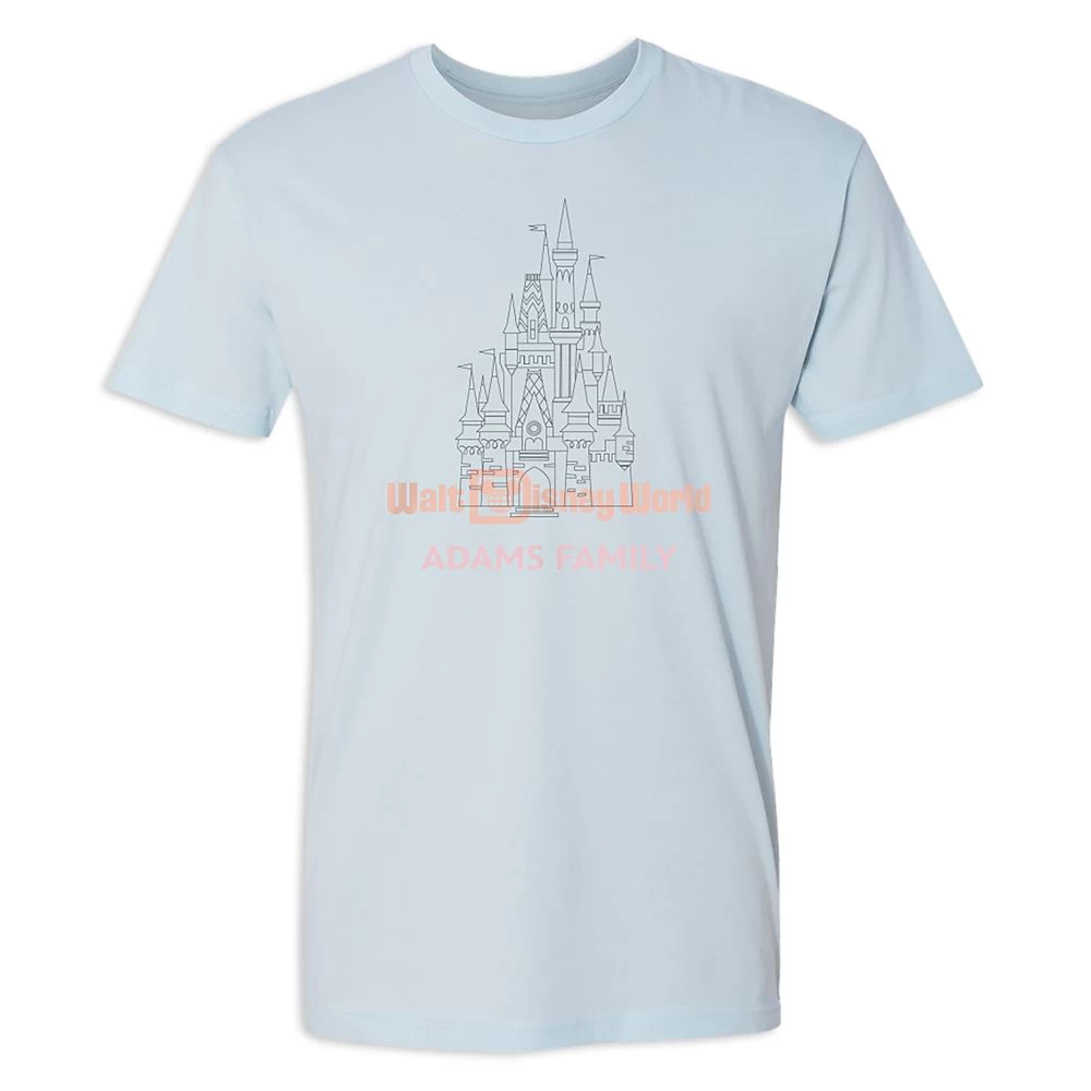 Adults' Cinderella Castle Walt Disney World T-Shirt – Customized 2 Adults' Cinderella Castle Walt Disney World T-Shirt – Customized - Image 2