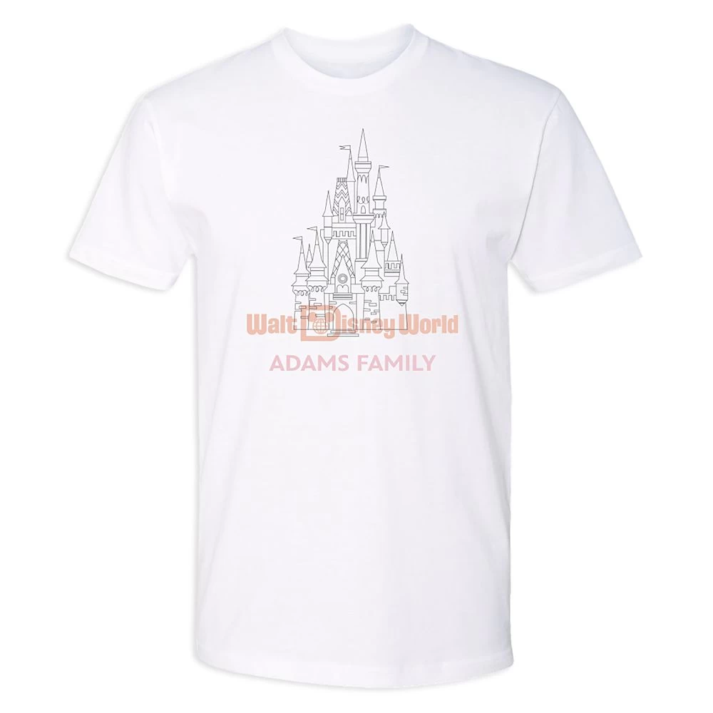 Adults' Cinderella Castle Walt Disney World T-Shirt – Customized 3 Adults' Cinderella Castle Walt Disney World T-Shirt – Customized - Image 3
