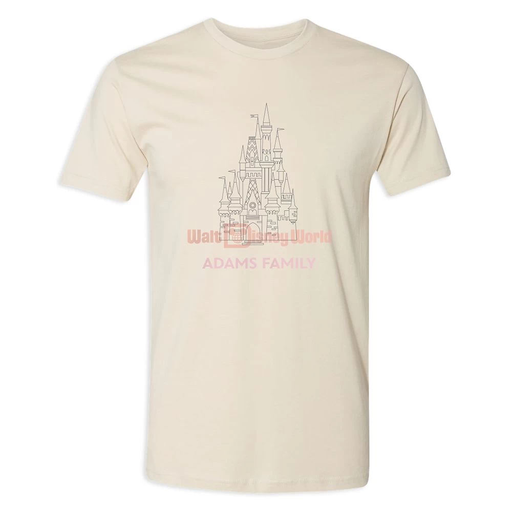 Adults' Cinderella Castle Walt Disney World T-Shirt – Customized 4 Adults' Cinderella Castle Walt Disney World T-Shirt – Customized - Image 4