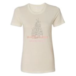 Women's Cinderella Castle Walt Disney World T-Shirt – Customized 8 Women's Cinderella Castle Walt Disney World T-Shirt – Customized -Fashion Clothing Store 7807055820424 3