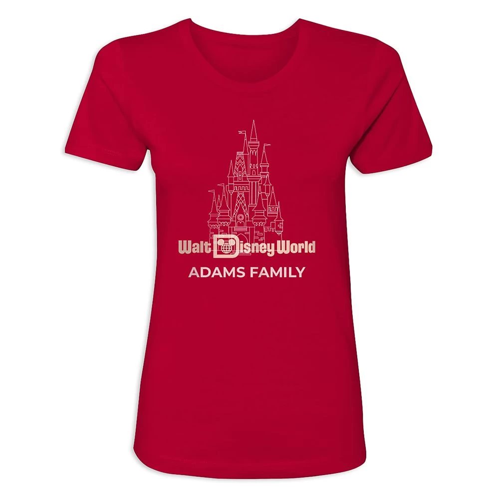 Women's Cinderella Castle Walt Disney World T-Shirt – Customized 5 Women's Cinderella Castle Walt Disney World T-Shirt – Customized - Image 5