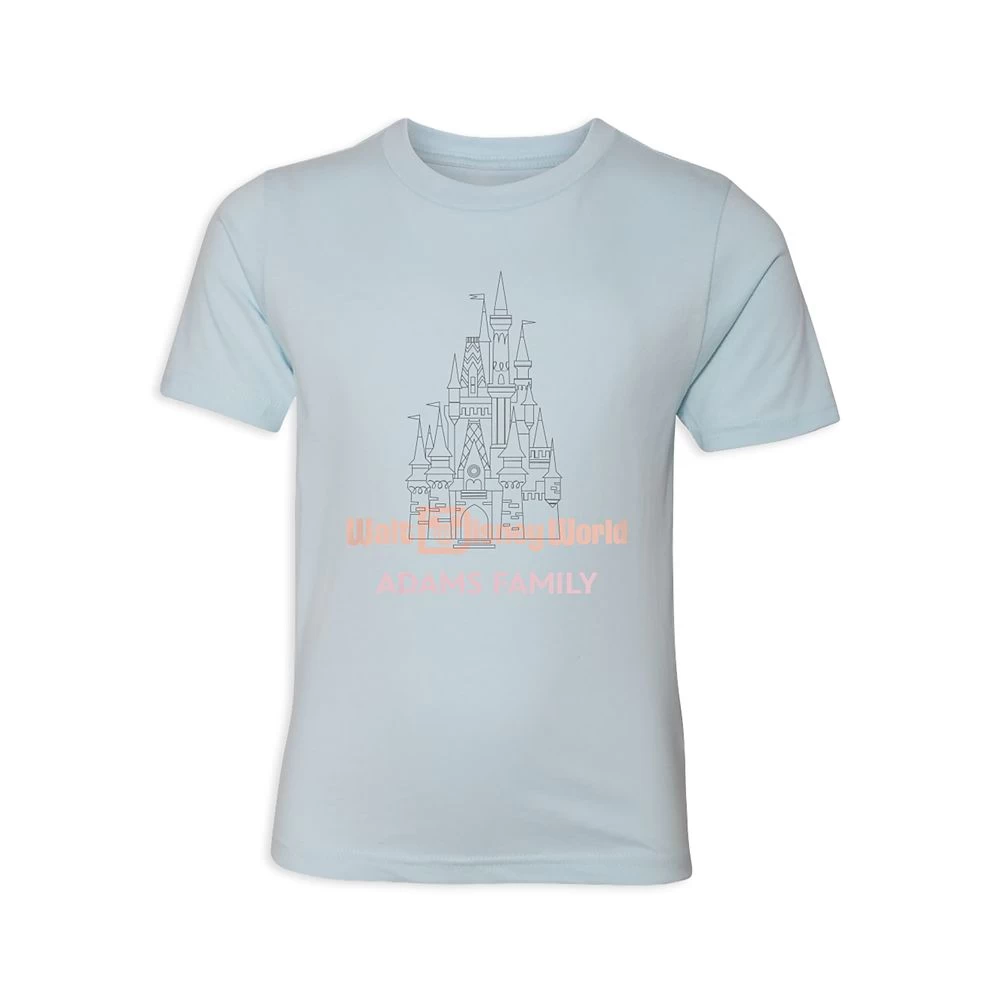 Kids' Cinderella Castle Walt Disney World T-Shirt – Customized 3 Kids' Cinderella Castle Walt Disney World T-Shirt – Customized - Image 3
