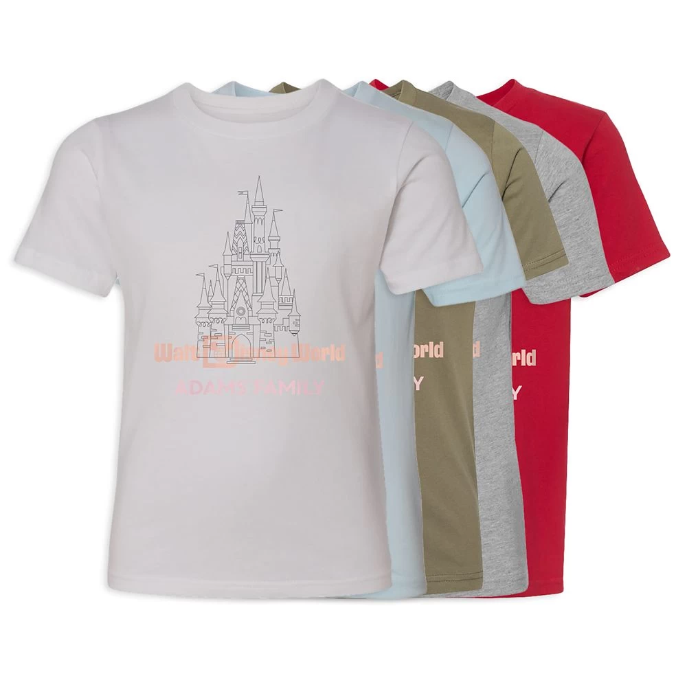 Kids' Cinderella Castle Walt Disney World T-Shirt – Customized 1 Kids' Cinderella Castle Walt Disney World T-Shirt – Customized