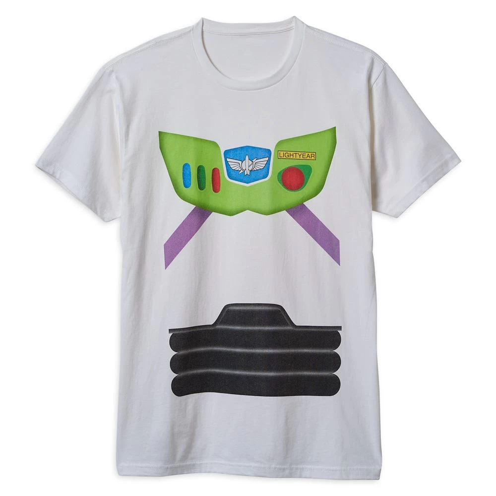 Disney Buzz Lightyear Costume T-Shirt For Adults – Toy Story 1 Disney Buzz Lightyear Costume T-Shirt For Adults – Toy Story