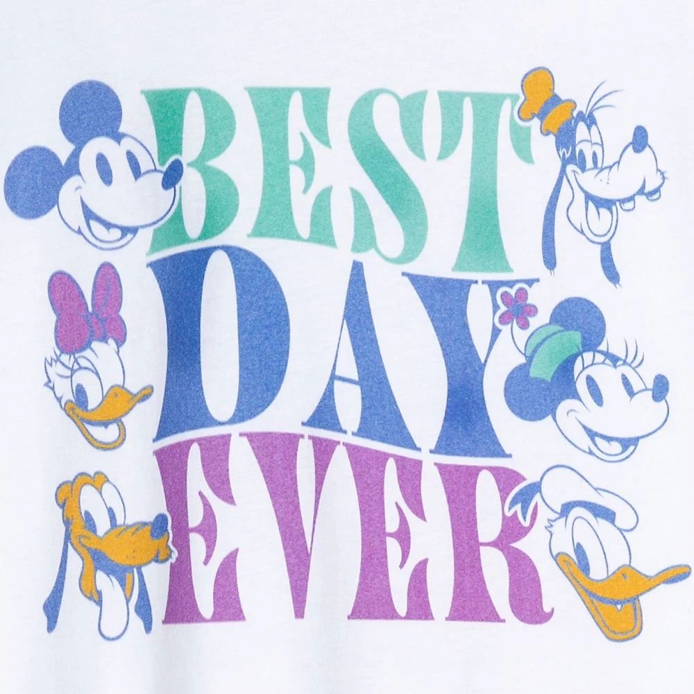 Disney Mickey Mouse And Friends ''Best Day Ever'' T-Shirt For Kids 2 Disney Mickey Mouse And Friends ''Best Day Ever'' T-Shirt For Kids - Image 2