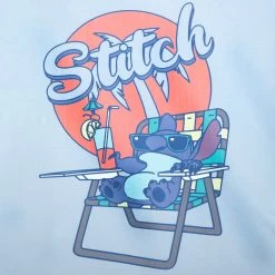 Disney Stitch Beach Chair T-Shirt For Adults – Lilo & Stitch -Fashion Clothing Store 7807107060239 2